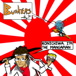 Konichiwa, I'm the MangaMan Cover