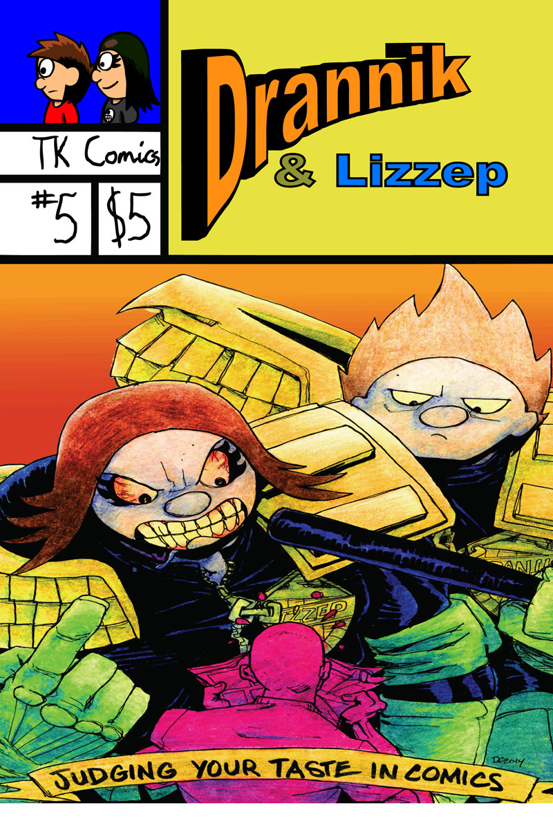 Drannik & Lizzep #5 Cover