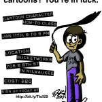 Cartoon Class Flyer
