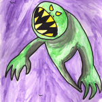 Watercolor Monster