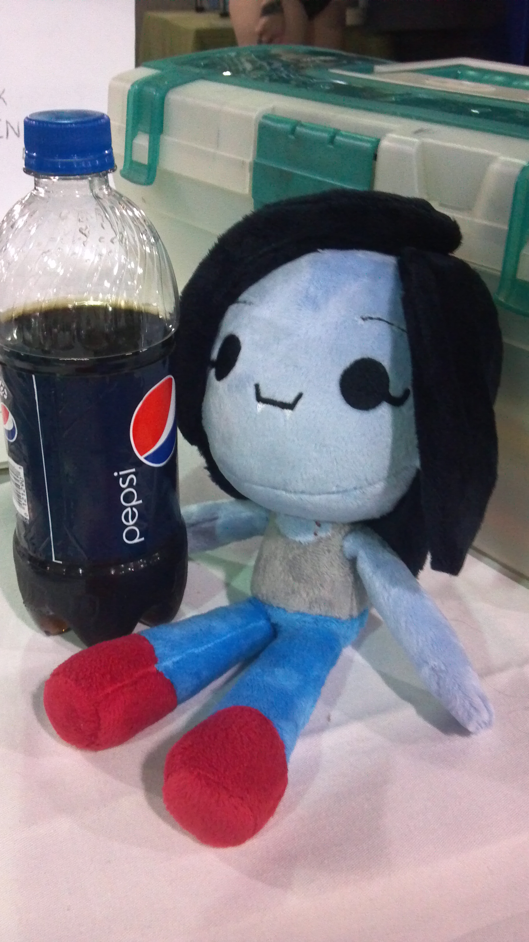 Doll with Pepsi